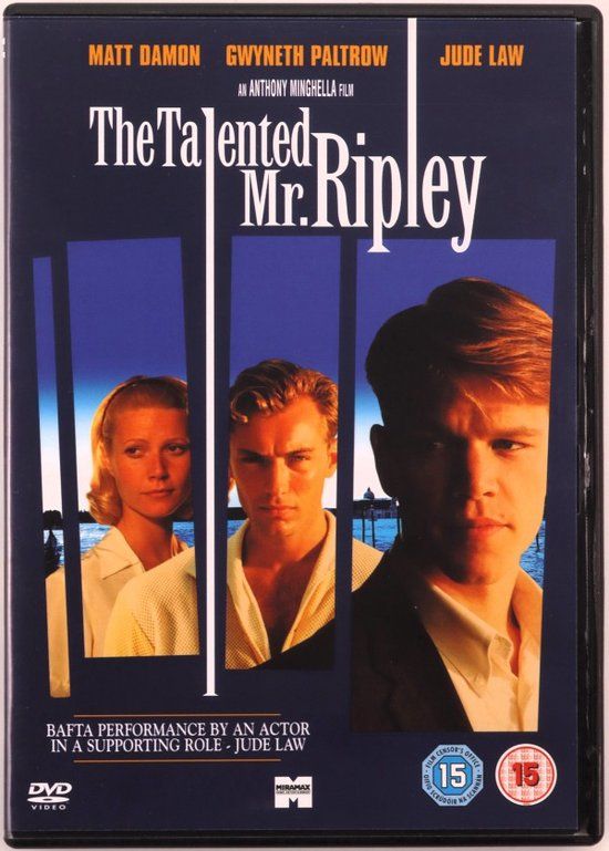Talented The Disney Store Limited The Talented Mr Ripley [DVD] [2000]