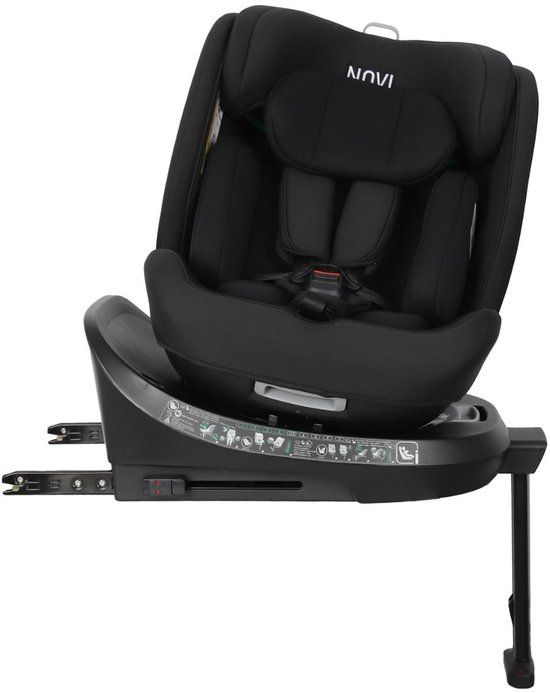 Novi Baby David 3.0 Premium Autostoel - I-Size - 360° draaibaar - Zwart