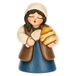 THUN - Blauwe kruidenhandelaar van keramiek, 4,9 x 4,6 cm, hoogte 7,9 cm, collectie kribbe Classico