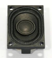 Visaton K 28.40 2W 28x40mm Rectangulaire Noir Haut-parleur large bande