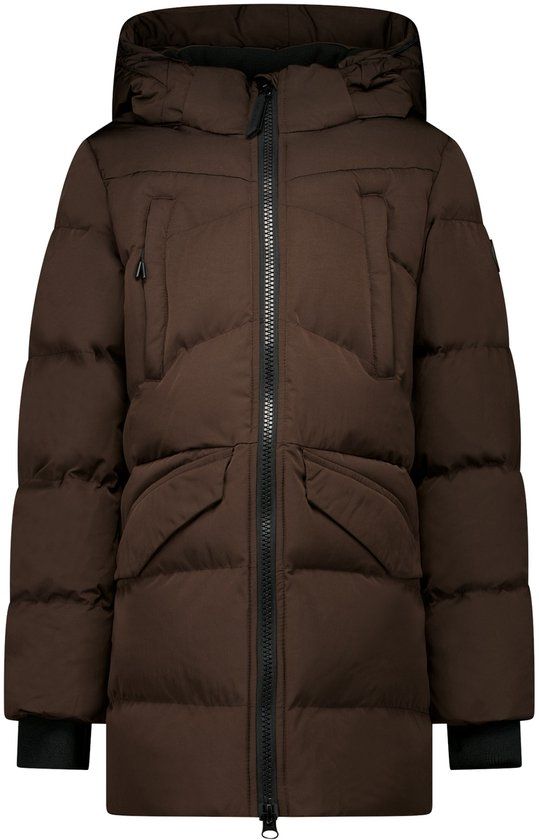 Cars Jeans Jas Yelma jr. - Kinderen - Nylon/Polyester - Bruin - Maat 128