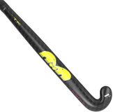 TK Sports GmbH TK1.2 LATE BOW PLUS Veldhockey Stick 36.5 Inch Geel/Groen 80% Carbon