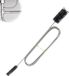 Azomor® Brosse de vidange flexible avec double tête de brosse pour diverses tailles de tuyaux