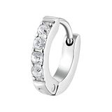 BROSWAY CHAKRA BHKE036 STAINLESS STEEL OORRING MET KRISTALLEN