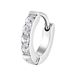 BROSWAY CHAKRA BHKE036 STAINLESS STEEL OORRING MET KRISTALLEN