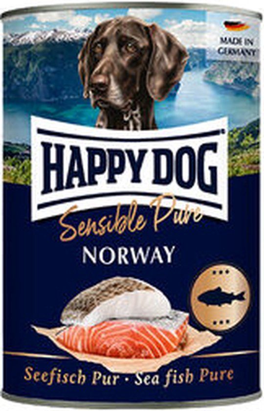 Happy Dog Sensible Pure Norway - Zeevis - 6 x 400 g
