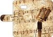 B2Ctelecom Samsung Galaxy S7 ontwerpen telefoonhoesje Bladmuziek Geschikt voor Samsung Galaxy S7 G930