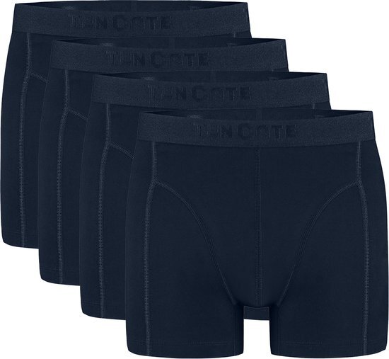 Basics shorty navy 4 pack voor Heren | Maat L