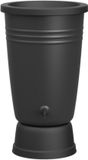 Elho Green Basics Regenton Plus 105 - Regenton voor Kweken En Oogsten - Ø 58.4 x H 80.4 cm - Living Black