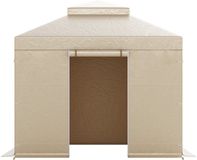 Vevor Winter Gazebo Cover - Beige PE - 3.07m x 3.07m x 3.07m