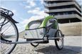 FISCHER 86388 Kinderfietskar met vering TÜV/GS getest groen/houtskool
