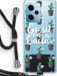 Case Company® - Xiaomi Redmi Note 12 Pro 5G Case with Cord - Cactus Quote - Black Cord - Protective Phone Case