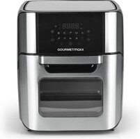 Gourmetmaxx Digitale XXL Heteluchtfriteuse - 12L - RVS - 1800W - Multifunctioneel