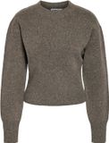 Noisy may Trui Nmsloan L/s O-neck Knit Noos 27037944 Morel Dames Maat - L