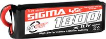 RC Plus Li-Po Batterypack Sigma 45C 1800 mAh 3S1P 11.1V XT-60