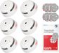 X-Sense XS01 Rookmelder 6-pack - 10 jaar batterij - Incl. magneet set - Brandalarm