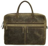 Hide & Stitches Idaho Laptoptas 15,6 inch - Leer - Bruin