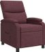 vidaXL - Recliner - Paars - Stof