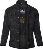 Bores T-shirt moto militaire Dames - Army Zwart/Camouflage