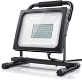 Brandson - 60W LED bouwspot - werklamp - bouwlamp - outdoor - 6000 lumen - 3,80 m kabel - IP65
