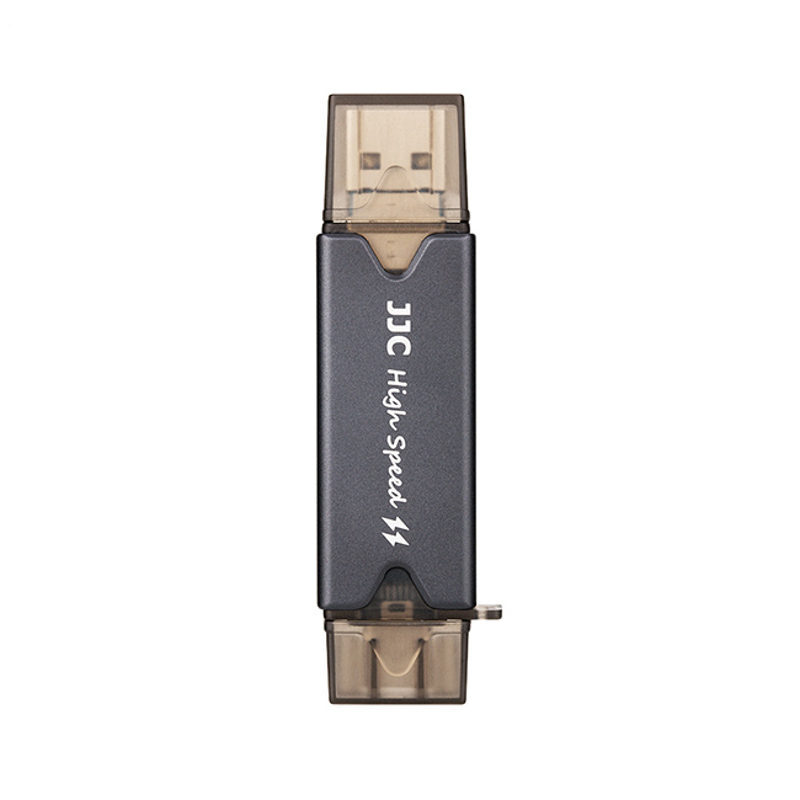 JJC CR-UTC3 USB 3.0 Card Reader Grijs