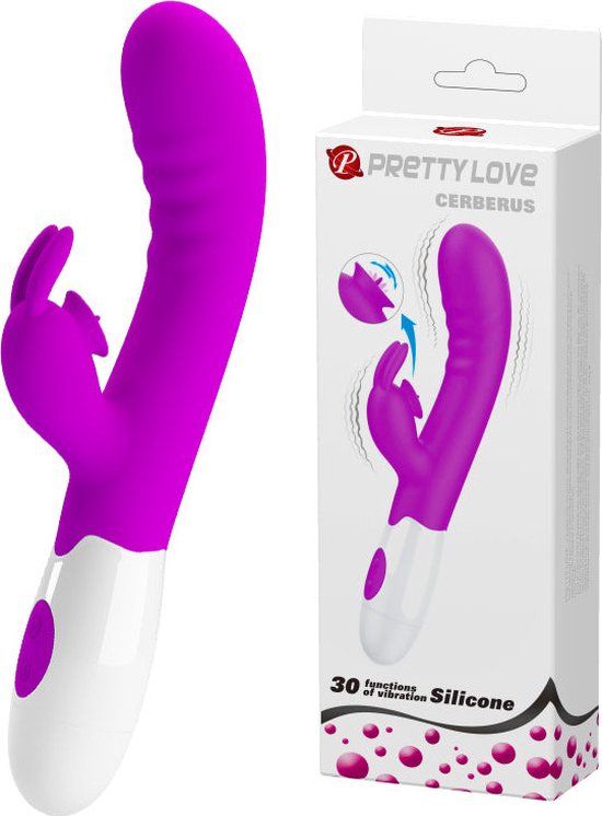 Pretty Love Serberus Licking Vibrator Paars