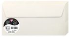 Clairefontaine 120016C, verpakking met 50 zelfklevende enveloppen, formaat DL, 11 x 22 cm, 120 g/m², kleur: parelgrijs, uitnodiging voor evenementen en correspondentie, Pollen-serie, premium papier