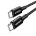Ugreen 15275 USB-kabel USB 2.0 1 m USB C 0,48 Gbit/s 100 W Zwart