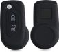 kwmobile hoesje voor autosleutel geschikt voor Citroen DS3 C3 2-knops autosleutel hoes - TPU autosleutel behuizing - Beschermende auto sleutel case - Sleuteletui in zwart