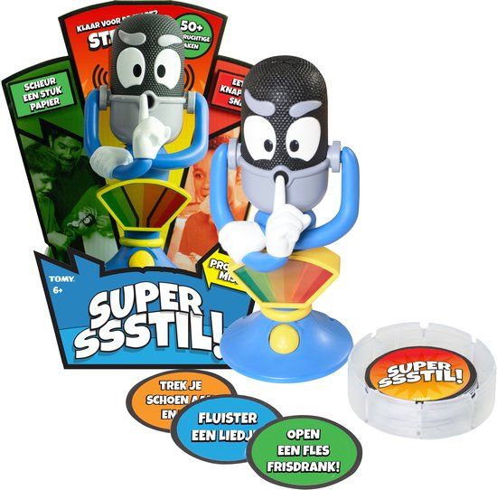 Tomy Super Ssstil! - Spannend actiespel voor de hele familie