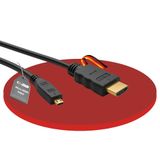 PureLink X-HC055-050E HDMI kabel 5 m HDMI Type A (Standaard) HDMI Type D (Micro) Zwart