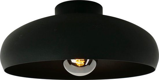 EGLO Mogano Plafondlamp - Ø 40 cm - Zwart - E27