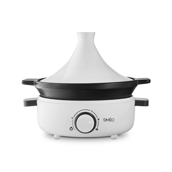 Simeo TGC680 Elektrische Tajine - 1.8L - Wit - Keramisch