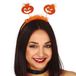 Fiestas Guirca Halloween diadeem - pompoen - one size - oranje - meisjes/dames