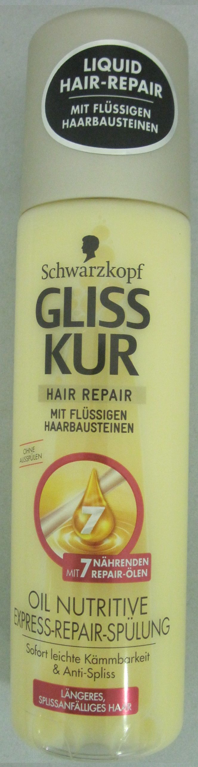 Schwarzkopf Gliss Kur Oil Nutritive Anti-Klit Spray - 200ml