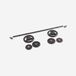 Kit 20 kg barre et haltères 1,30 m 28mm, fonte en partie recyclée
