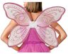 BigBuy Carnival Butterfly Wings, Pink