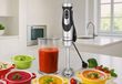 Gastroback Mixeur plongeant Powermix FlexCord 1500 W Noir, Acier inoxydable