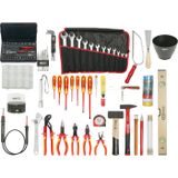 KS Tools 117.0190 Premium Elektriciens gereedschapset, 132-dlg, stevige nylontas