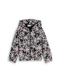 TOM TAILOR Sweatvest nachtblauw / pink / wit