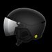 POC Obex Visor Ski Helmet Uranium Black Matt/Clarity Universal/Partly Sunny/Silver M-L/55-58