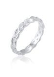 Elli Ringen Knoop oneindig gedraaid trend blogger - 925 Sterling zilver - maat 18,5mm