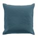 Douceur d'Intérieur Kussensloop (60 x 60 cm), romantisch, blauw, microvezel, effen
