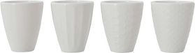 Gimex Royal Line Eierdop Hoog Ivory 4 Stuks