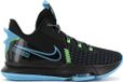 Nike Lebron Witness V Chaussures de basketball pour hommes Noir CQ9380-004