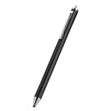 ciciglow Doek Hoofd Stylus, Aluminium Touchscreen Pen voor Samsung Tab/LG/Huawei/Xiaomi Tablet Telefoon Smartphone Touch Pen met Zachte Hoofd(zwart)