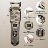 Merkloos Trimmer set - Tondeuse baardtrimmer - 3-in-1 - Waterdicht Ipx7 - LED-display