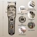 Merkloos Trimmer set - Tondeuse baardtrimmer - 3-in-1 - Waterdicht Ipx7 - LED-display