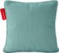 Auronic Coussin chauffant - Tricoté - 45x45 - Sans fil - Rechargeable - Coussin électrique - Infrarouge - Bleu pastel