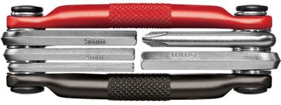 Crankbrothers Multi-5 Multitool - Zwart/Rood